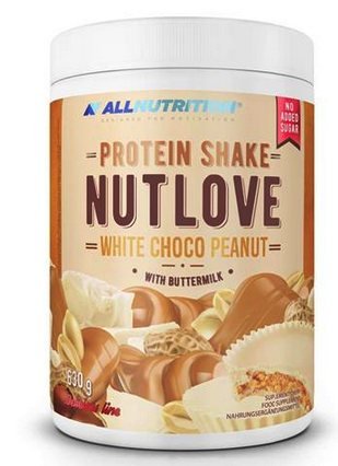Protein Shake Nutlove 630gr White Choco Peanut