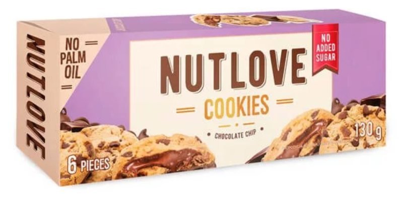 Nutlove Cookies 130 gr Chocolate Chip