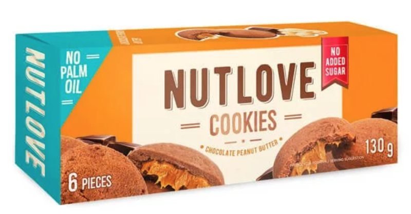 Nutlove Cookies 130 gr Chocolate Peanut Butter