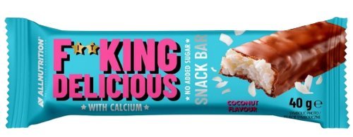 F**King Delicious SnackBar Coconut 40gr x 24uds