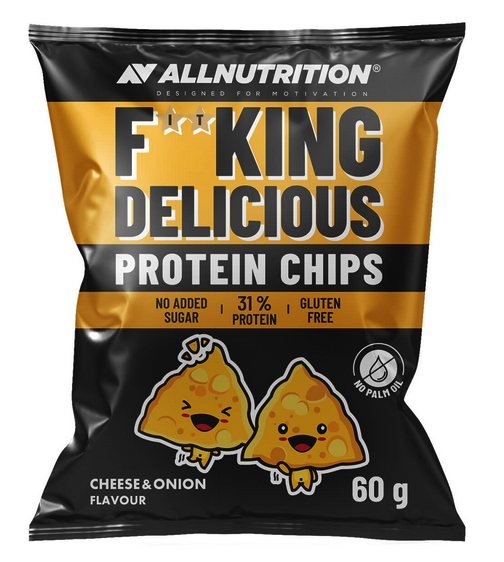 F**King Delicious Protein Chips 60gr x 12 Cheese