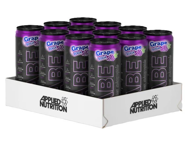 Abe Can American Grape Soda 330 ml. x 12