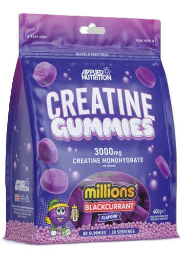 Creatine Gummies Blackcurrant 80 pcs