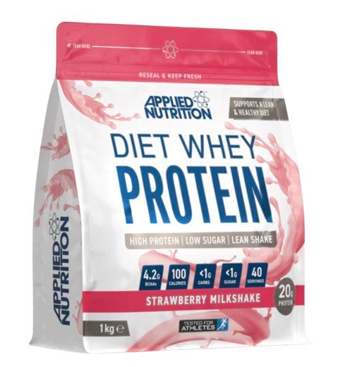 Diet Whey 1 kg. Strawberry Milkshake