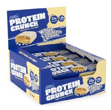 Protein Crunch White Chocolate Caramel 12x62 gr
