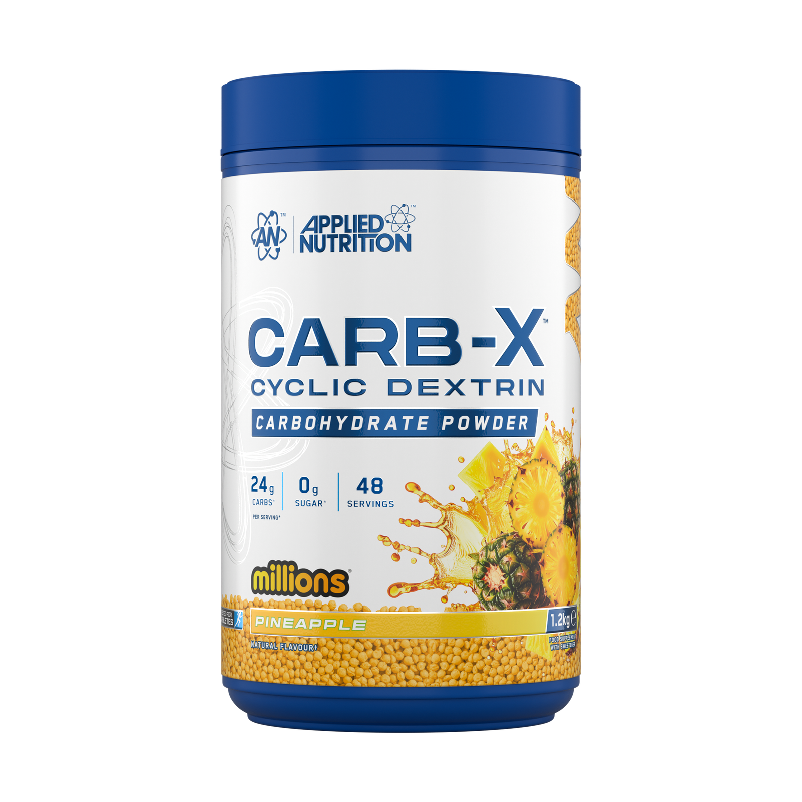 Carb-X Cyclic Dextrin 1.2 Kg Millions Pineapple