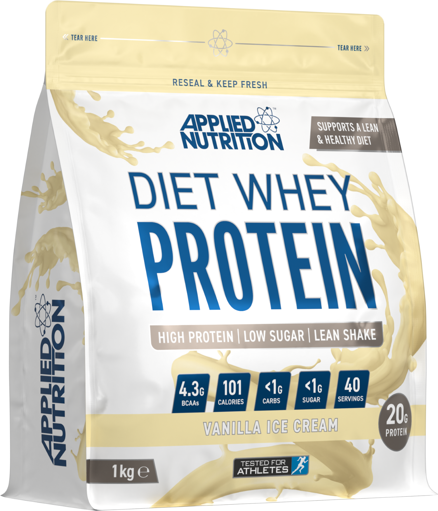 Diet Whey 1 kg. Vanilla Ice Cream