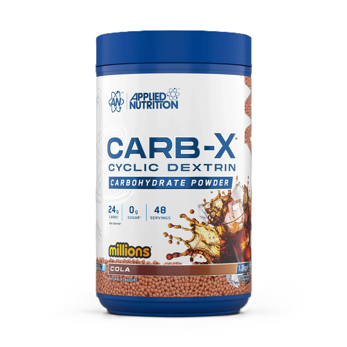 Carb-X Cyclic Dextrin 1.2 Kg Millions Cola