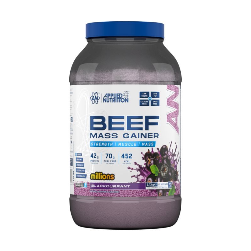 BEEF Mass Gainer 3.13 Kg Millions BlackCurrant