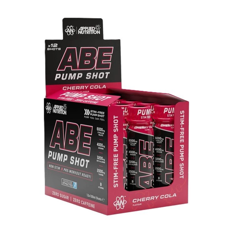 Abe Pump Shot Cherry Cola 100ML X 12