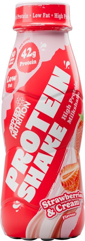 Rtd High Protein Shake 8x500 ml. Strawb. & Cream