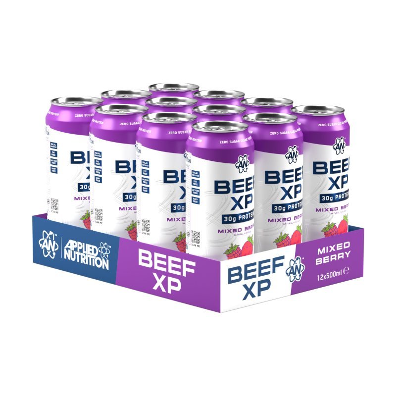 BEEF XP Can 12 X 500 ml Mixed Berry