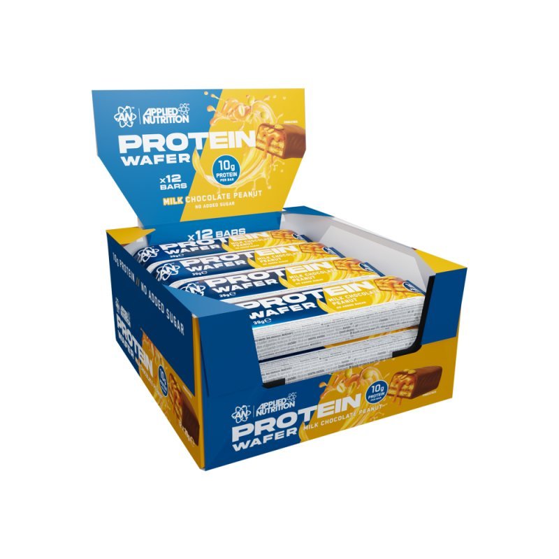 Protein Wafer Chocolate Peanut 39g x 12