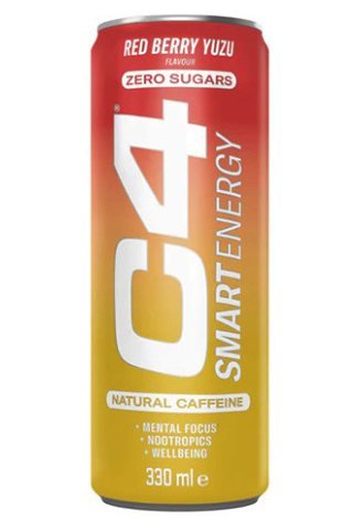 C4 Smart Energy 330 ml x 12 Red Berry