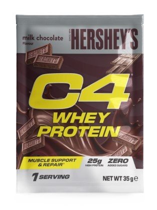 C4 Whey Protein Hersheys Milk Chocolate 1 serv