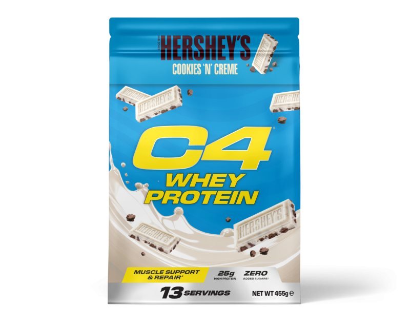 C4 Whey Protein Hersheys Cookies & Creme 13 serv