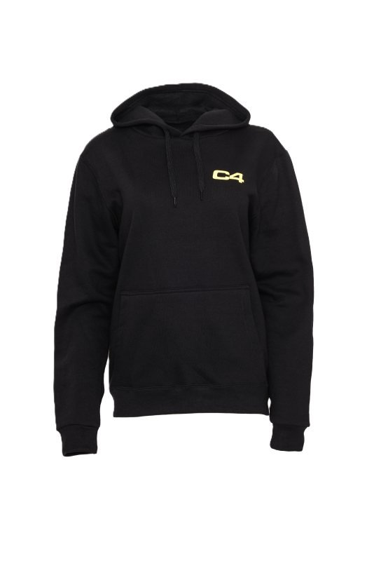 Hoodie Black & Yellow XL