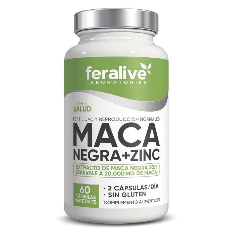 Maca Black + Zinc 60 Caps