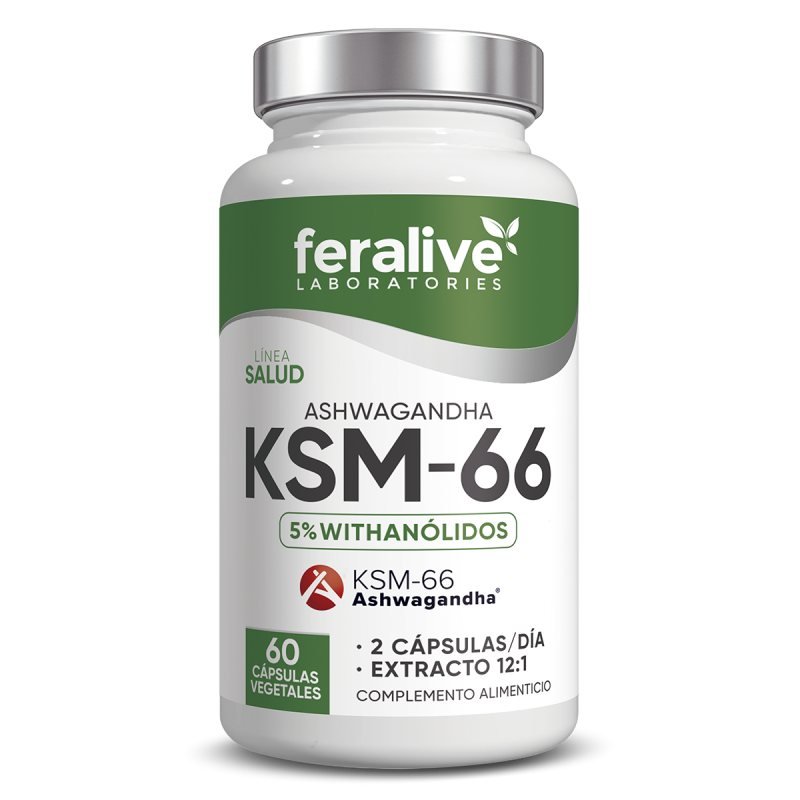 Ashwaganda KSM66+Bioperine 60 Caps
