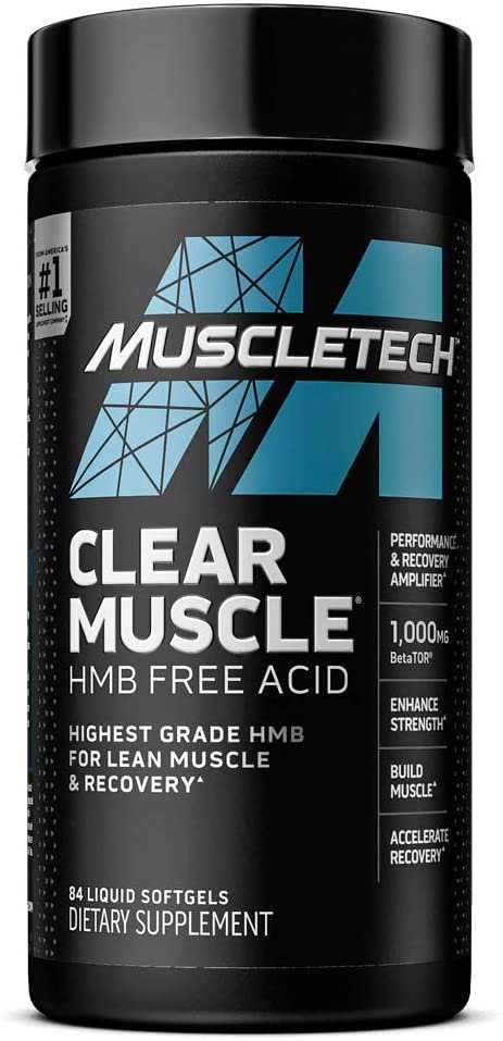Clear Muscle 84 Caps HMB Free Acid