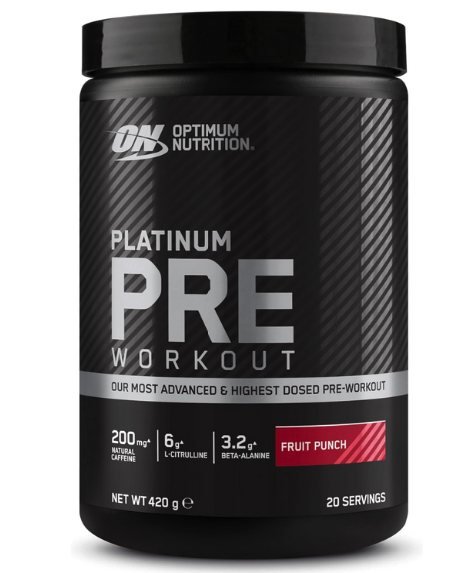 Pre Work  Platinum Fruit Punch 420gr