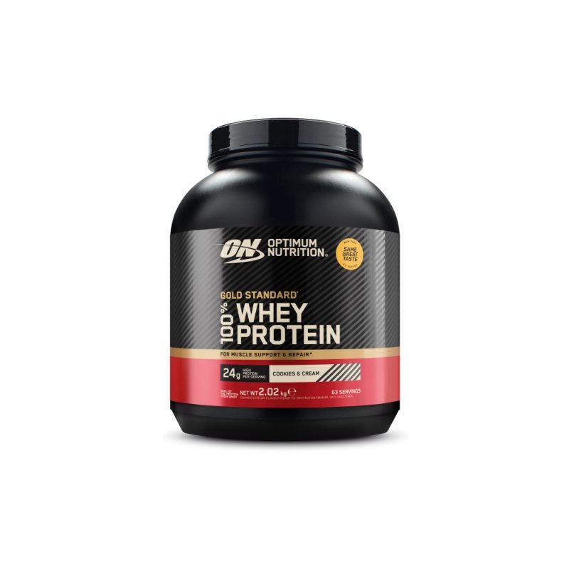 100% Whey Gold 2.04 kg Cookie & Cream