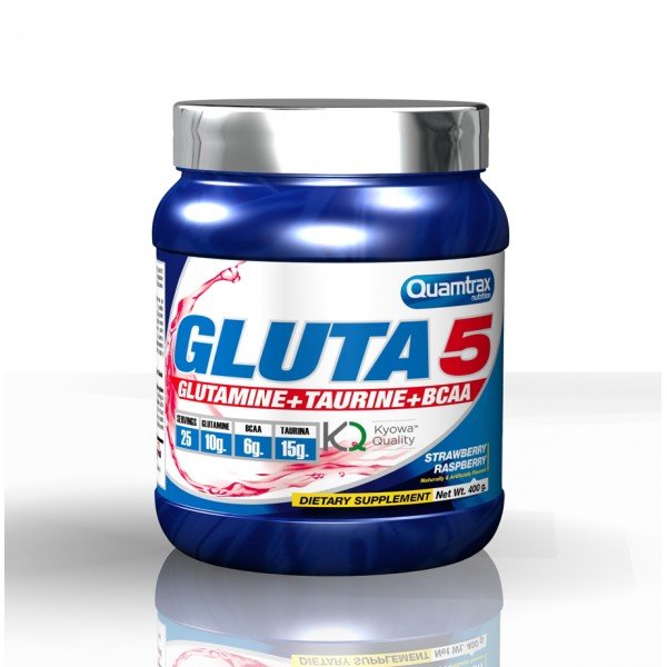 Gluta 5 400 gr. Strawberry& Raspberry