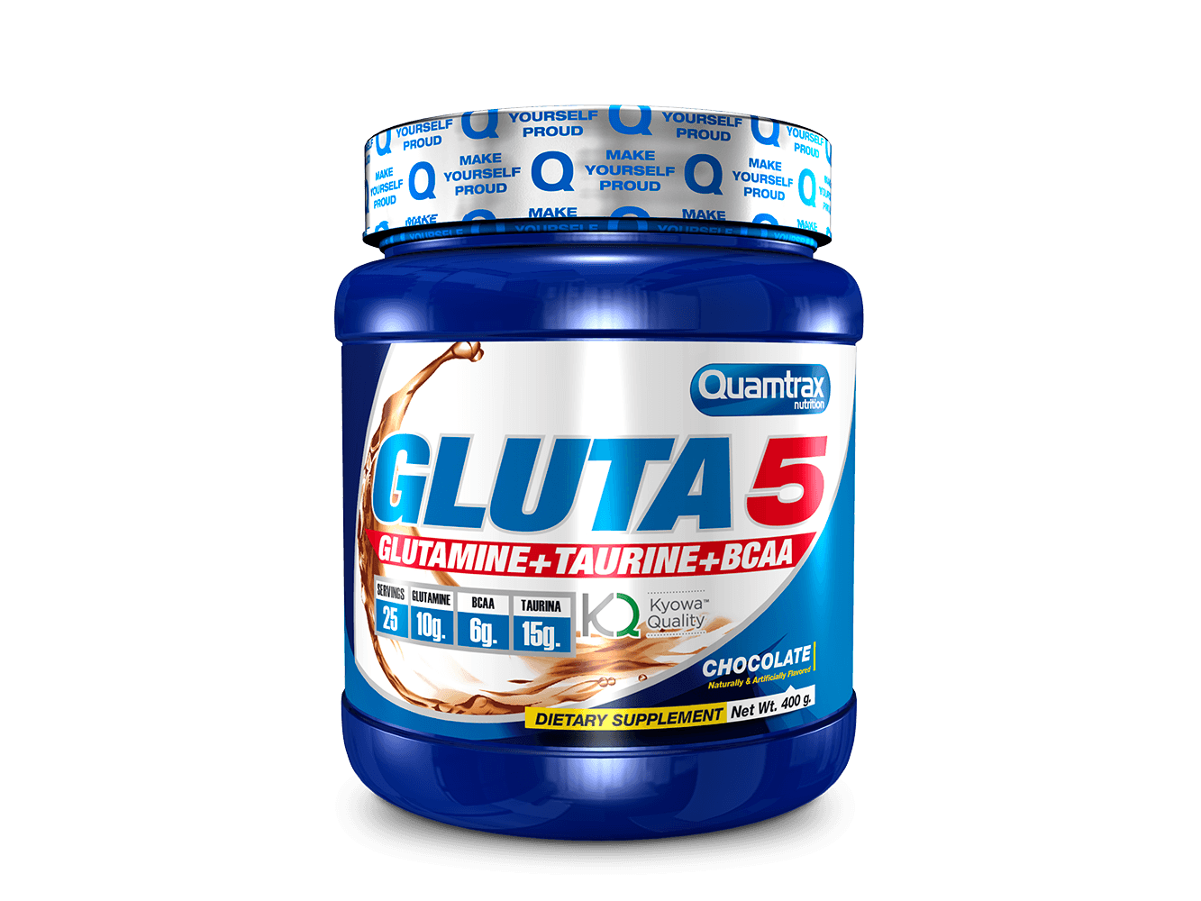 Gluta 5 400 gr. Chocolate