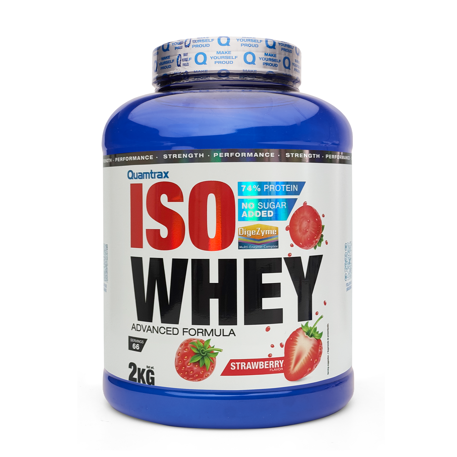 Iso Whey 2 kg Strawberry