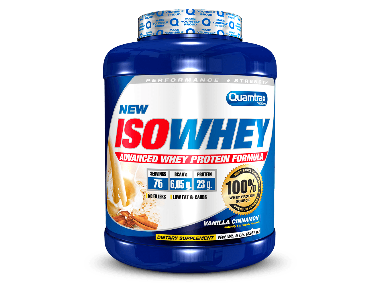 Iso Whey 5 Lb Vanil Cinnamon