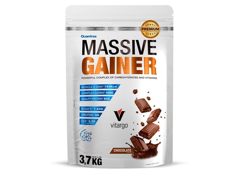 Massive Gainer PREMIUM 3,7 Kg. Choco