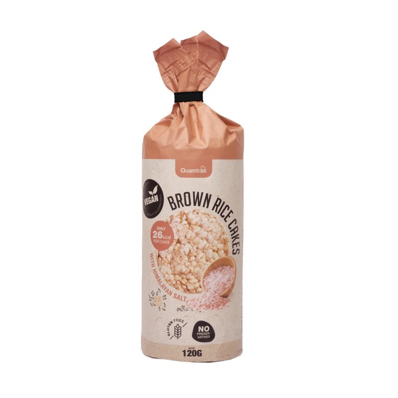 Brown Rice Cakes 120 gr x 12 With Himalayan Salt