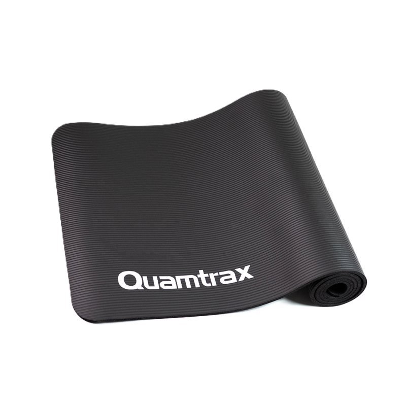 Yoga Mat Black Quamtrax