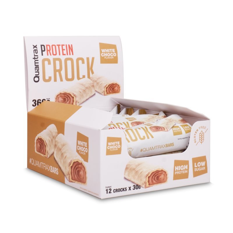 Protein Crock White Choco 30 gr x12 pcs