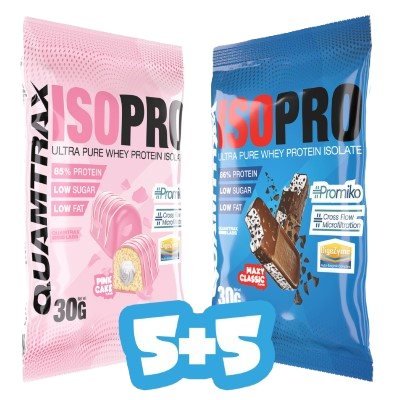 Isopro Pink Cake 5 X 30 gr & Maxy Classic 5X30 gr