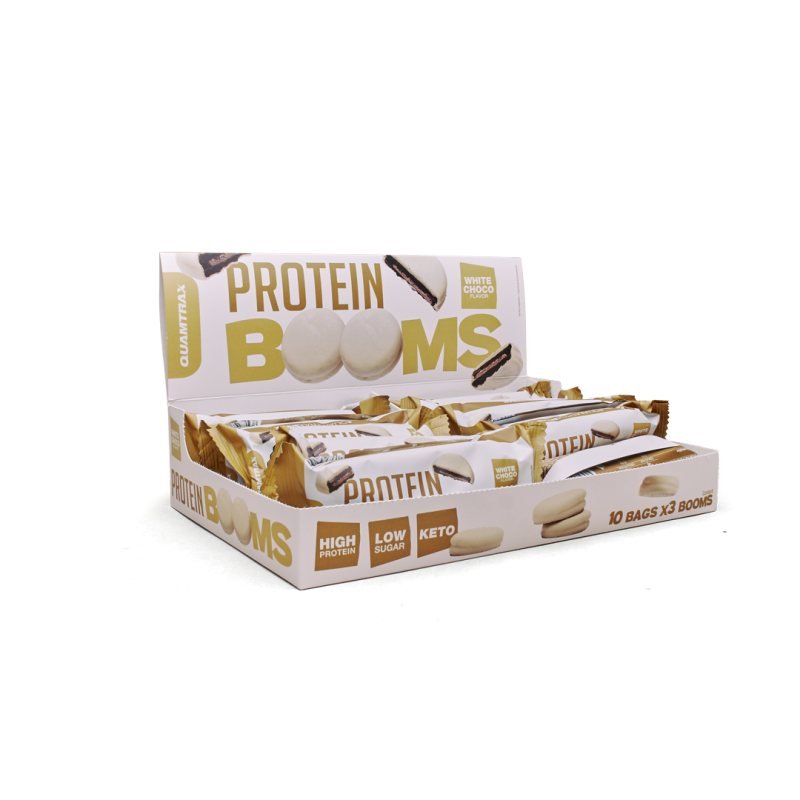 Protein Booms White Choco 54 gr x 10 pcs