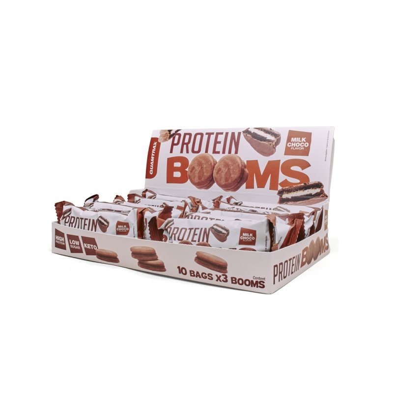 Protein Booms Milk Choco 54 gr x 10 pcs