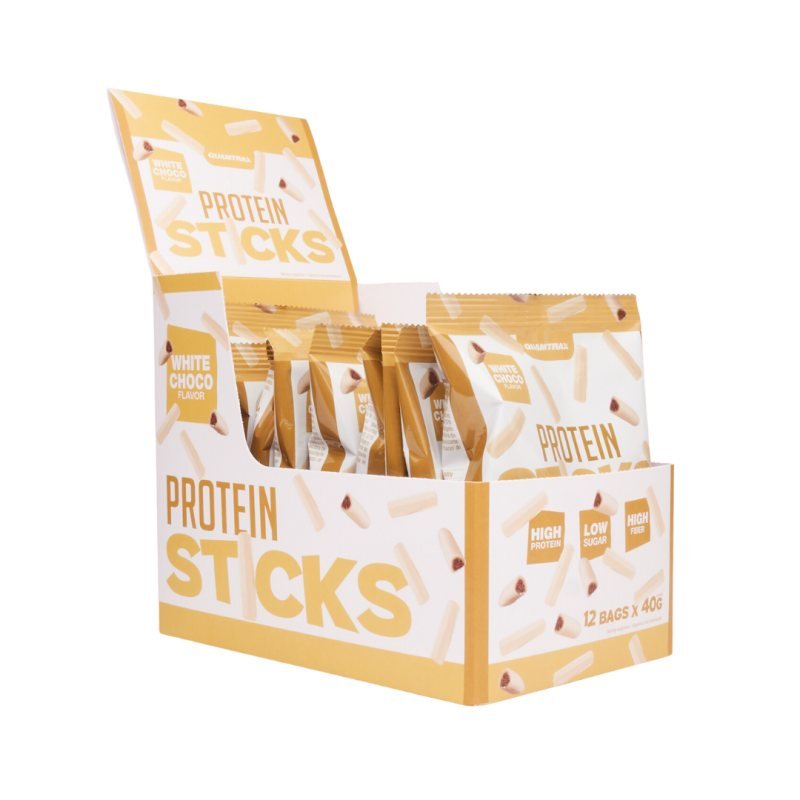 Protein Sticks White Choco 12 pcs