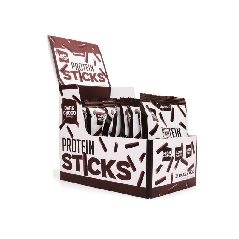 Protein Sticks Dark Choco 12 pcs