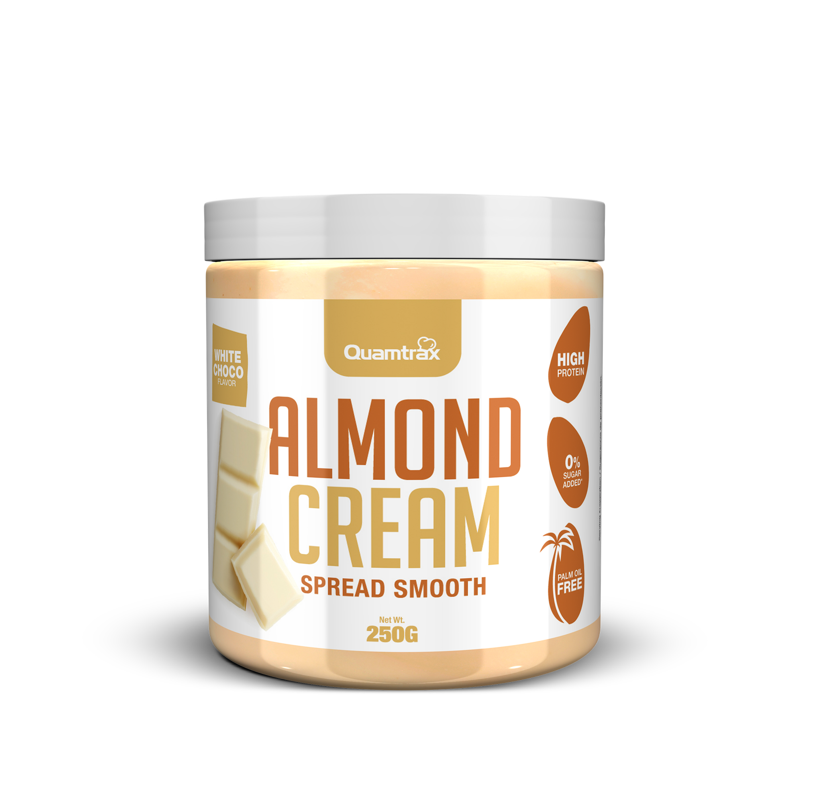 Almond Cream White Choco 250 gr