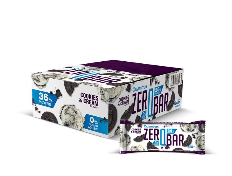 .Zero QBar Cookies & Cream 60gr x 12 pcs