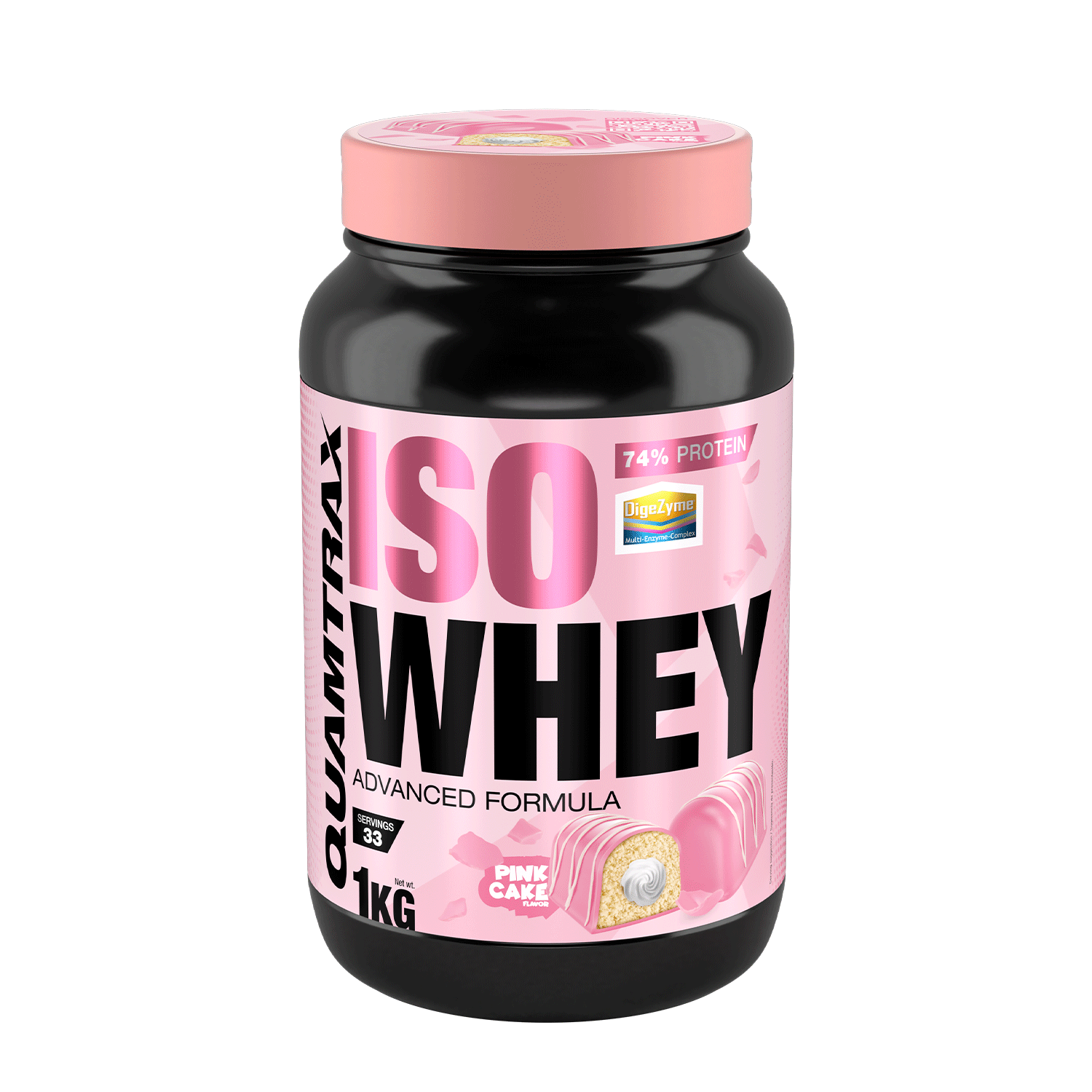 Iso Whey 1 kg. Pink cake