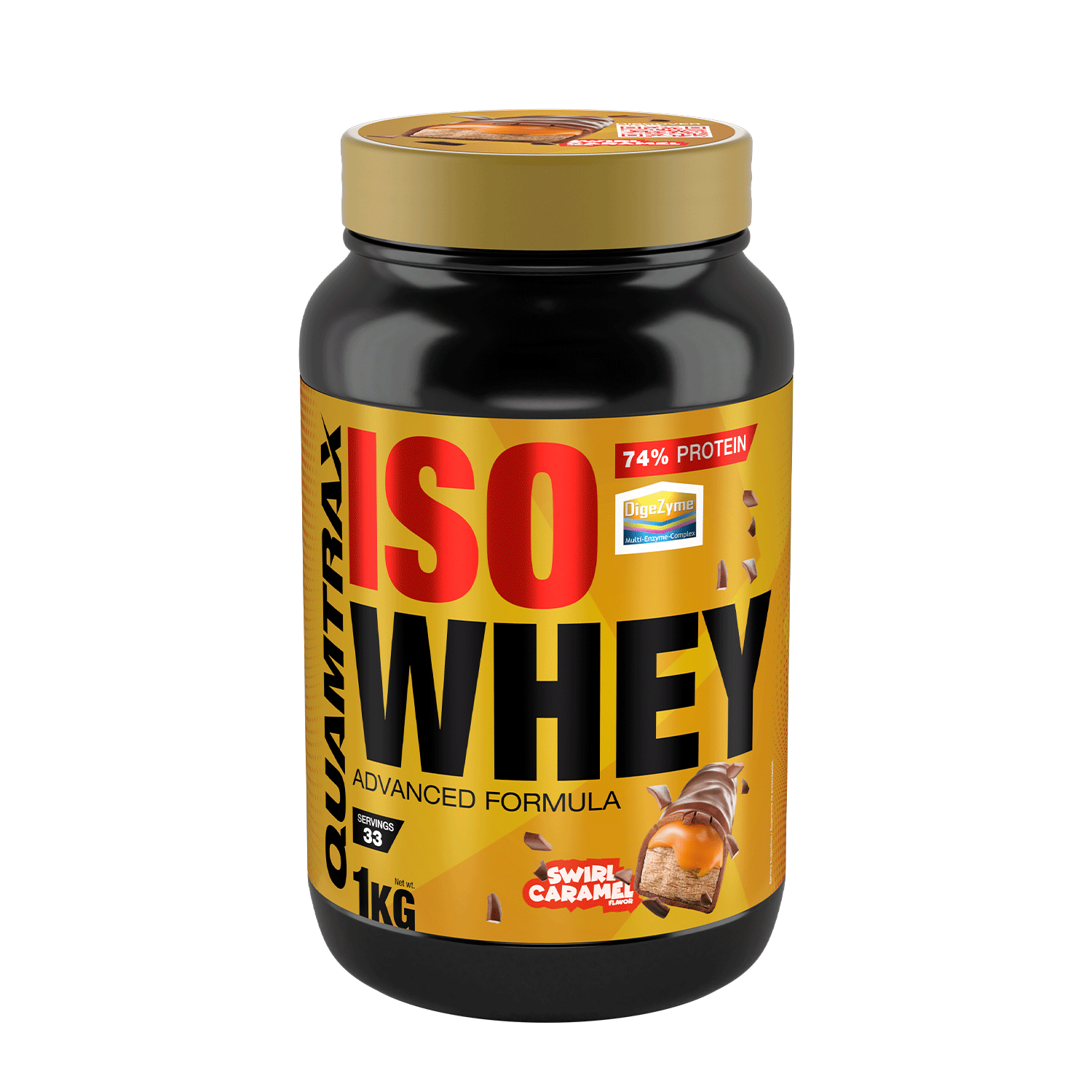 Iso Whey 1 kg. Swirl caramel