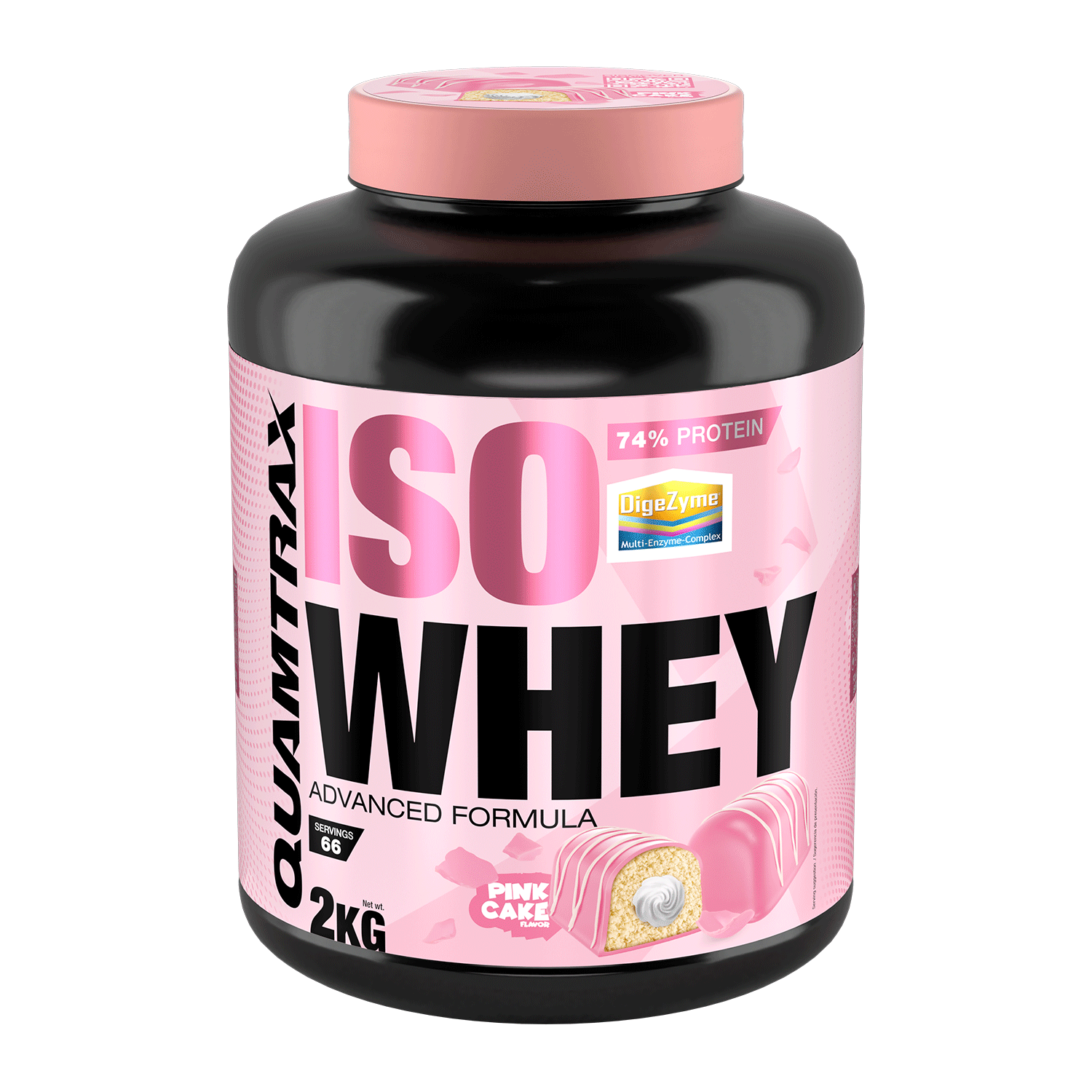 Iso Whey 2 kg. Pink cake