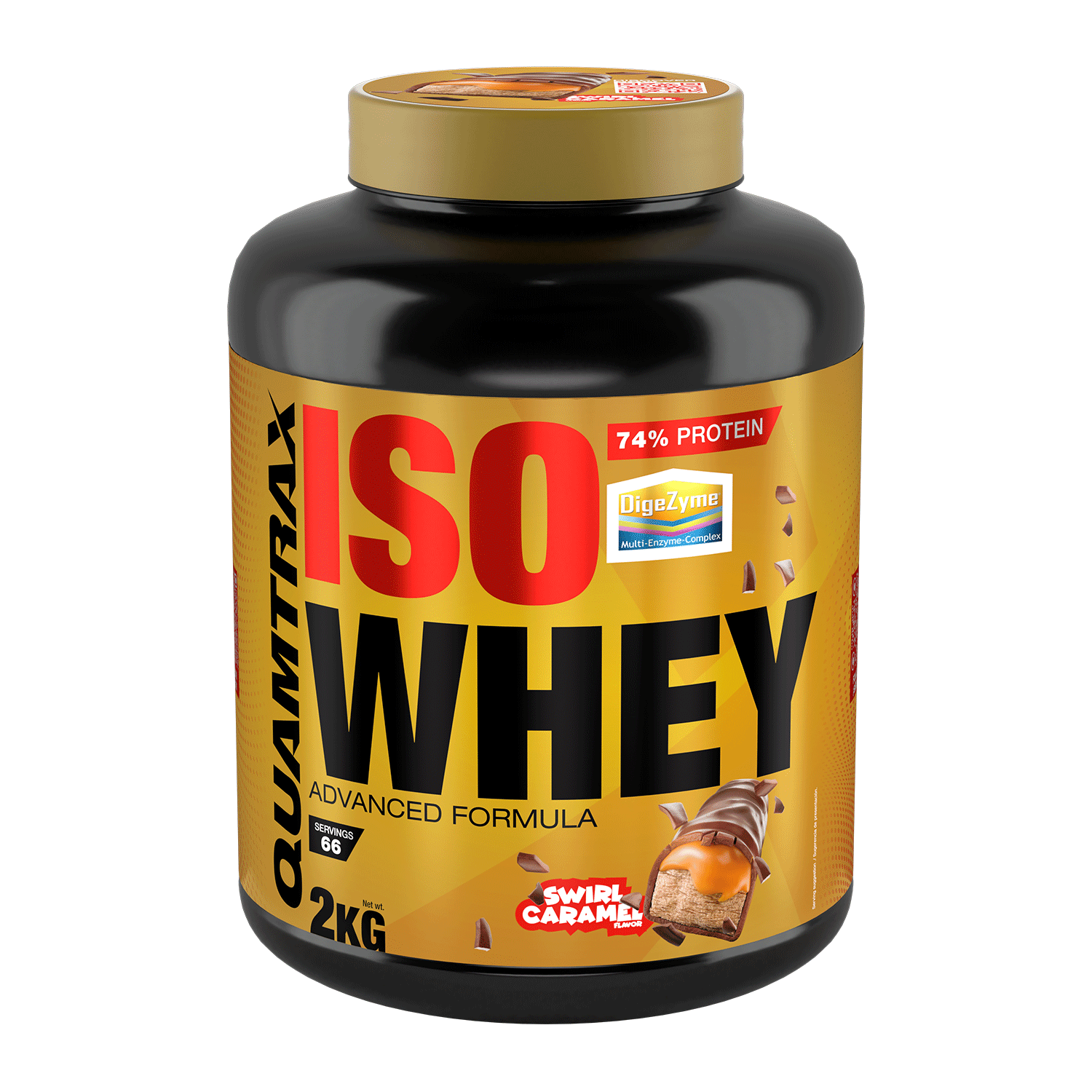Iso Whey 2 kg. Swirl caramel