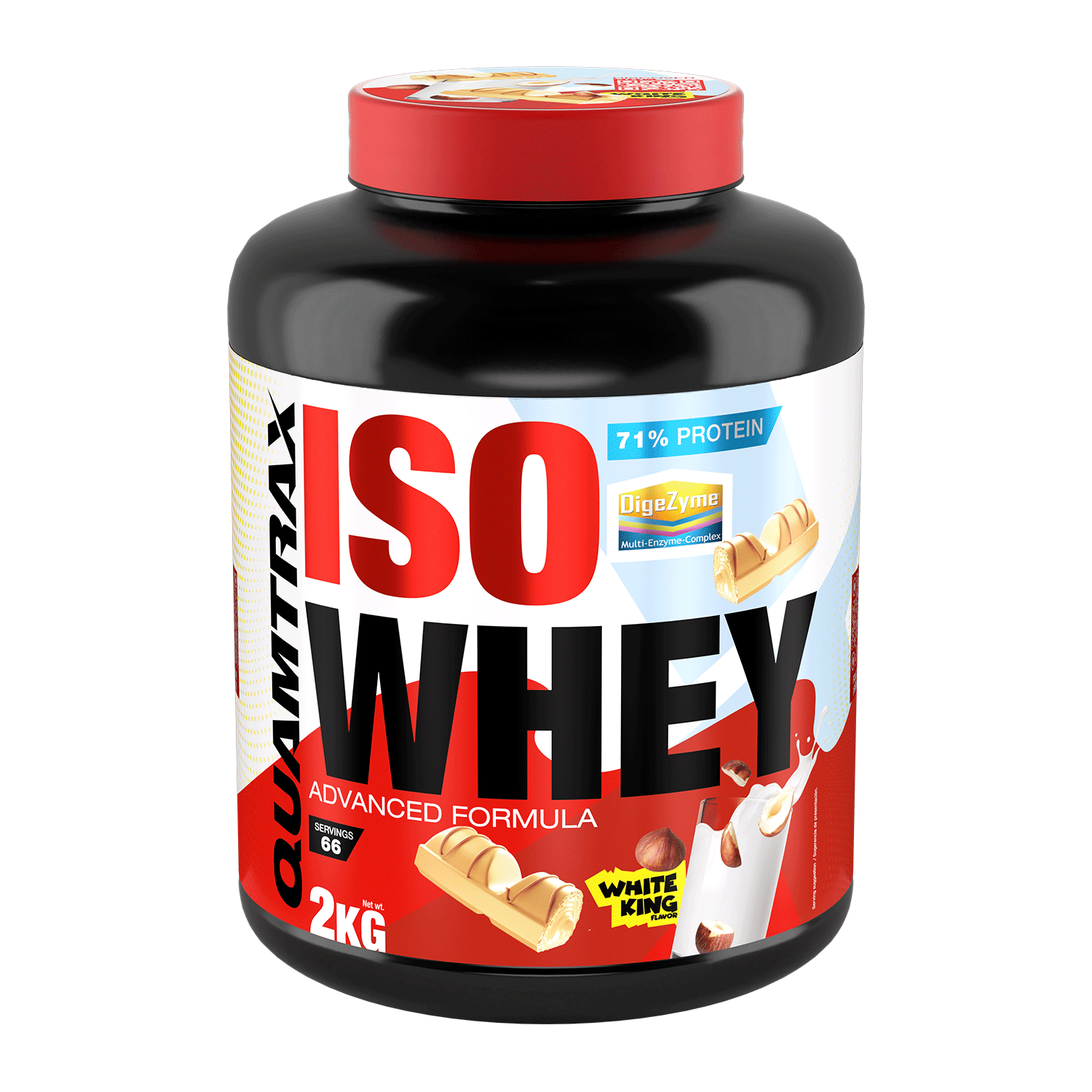Iso Whey 2 kg. White king