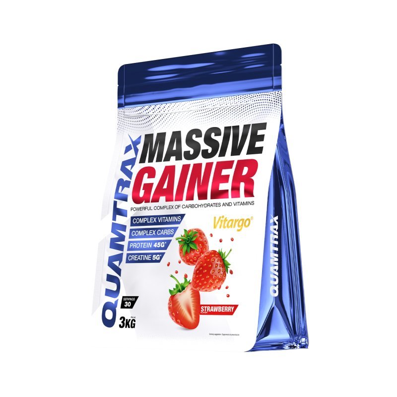 Massive Gainer 3kg Strawberry