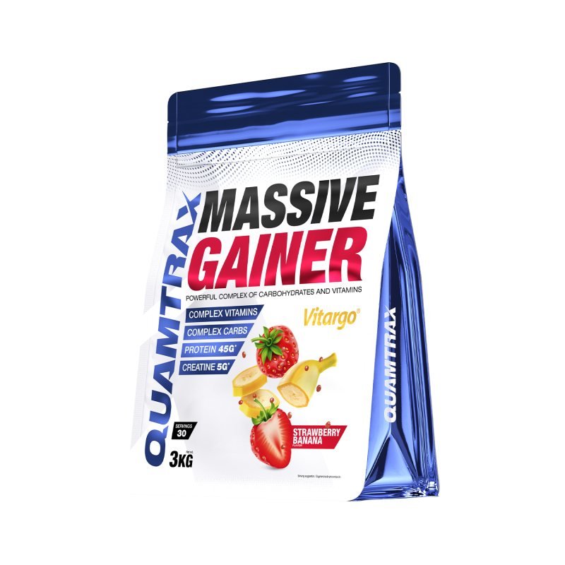 Massive Gainer 3 kg Strawberry & Banana