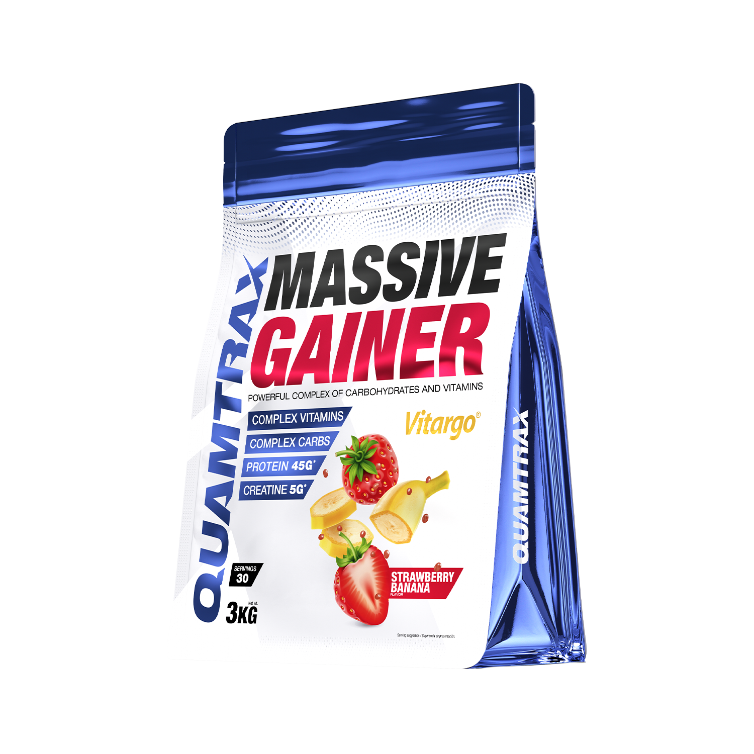 Massive Gainer 3 kg Strawberry & Banana