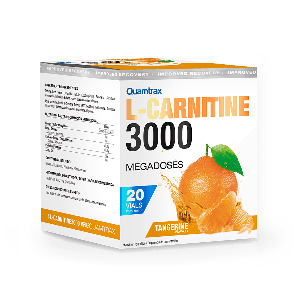 L Carnitine 3000 Tangerine 20 Vials